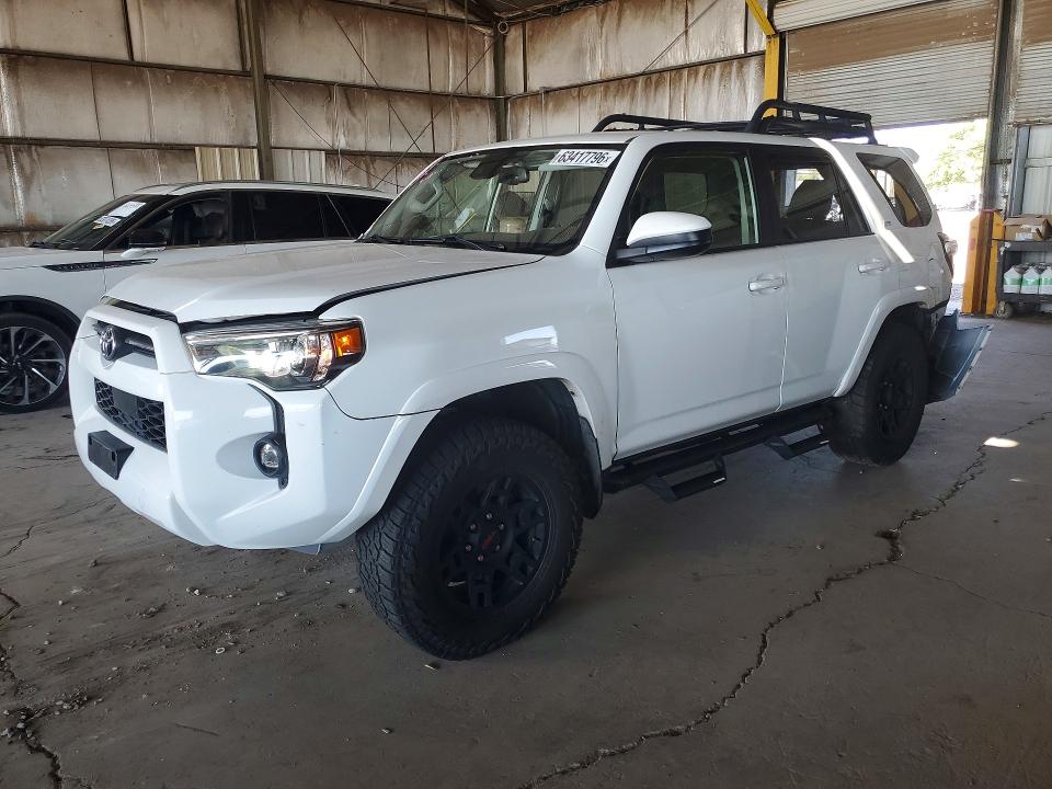 63417796 :رقم المزاد ، JTEMU5JR2M5933001 vin ، 2021 Toyota 4runner مزاد بيع