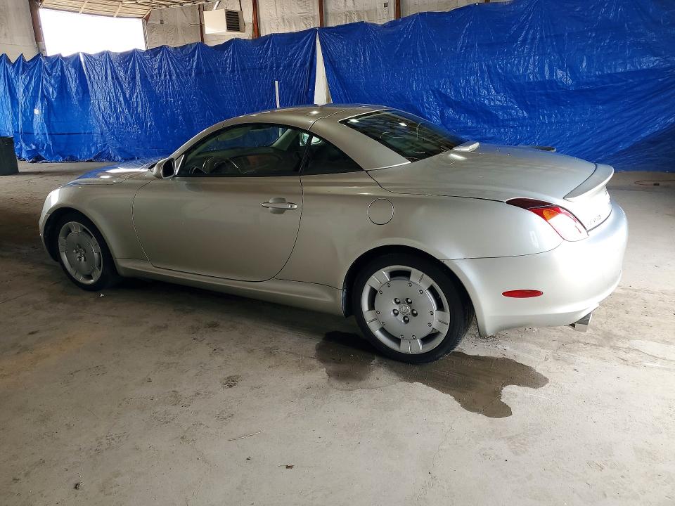 62976456 :رقم المزاد ، JTHFN48Y720008627 vin ، 2002 Lexus Sc مزاد بيع