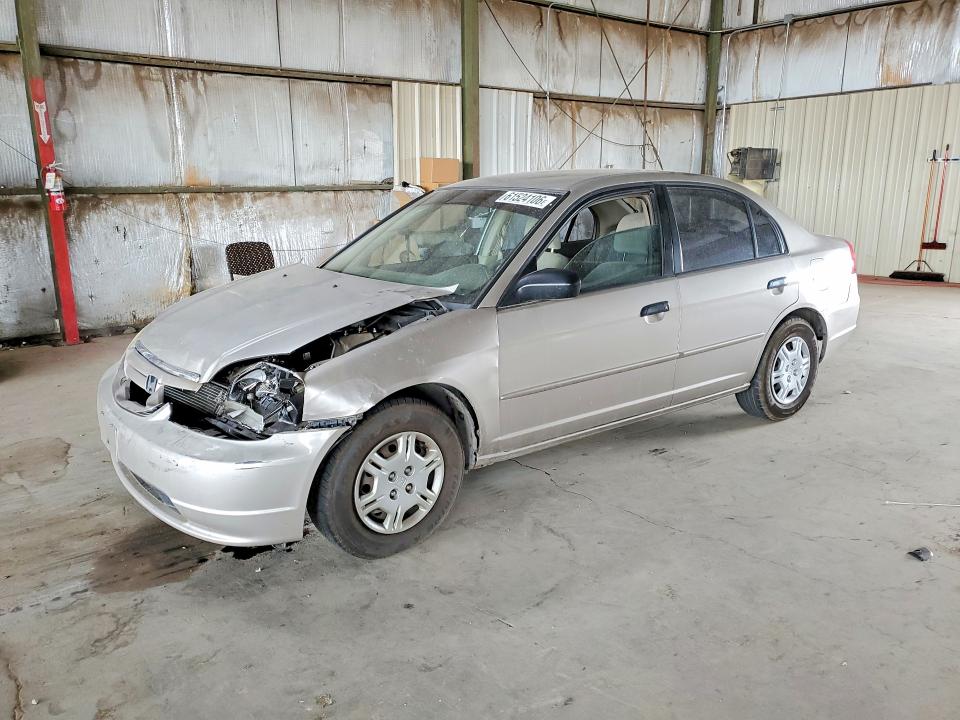 Auction sale of the 2001 Honda Civic, vin: 2HGES16501H553674, lot number: 61524106