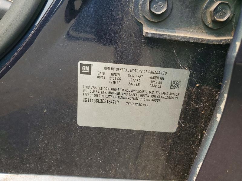 Продажа на аукционе авто 2014 Chevrolet Impala, vin: 2G1115SL3E9134710, номер лота: 61071006