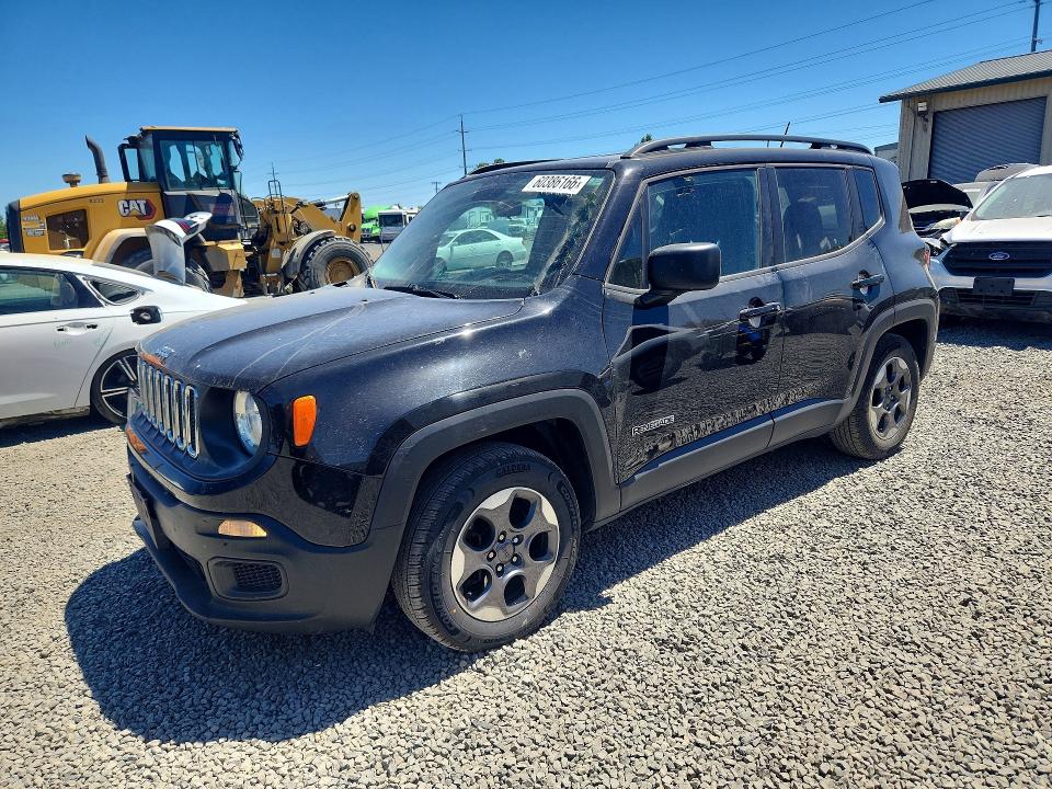 60386166 :رقم المزاد ، ZACCJAAB2HPE63229 vin ، 2017 Jeep Renegade مزاد بيع