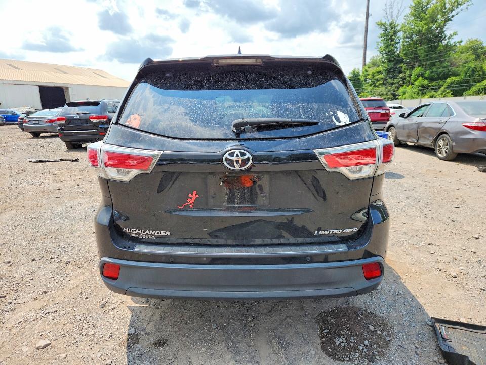 Aukcja sprzedaży 2015 Toyota Highlander, vin: 5TDDKRFH1FS111319, numer aukcji: 62050546