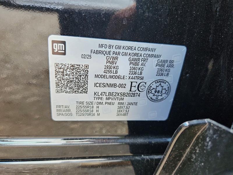 Продажа на аукционе авто 2025 Buick Envista, vin: KL47LBE2XSB202874, номер лота: 60189726