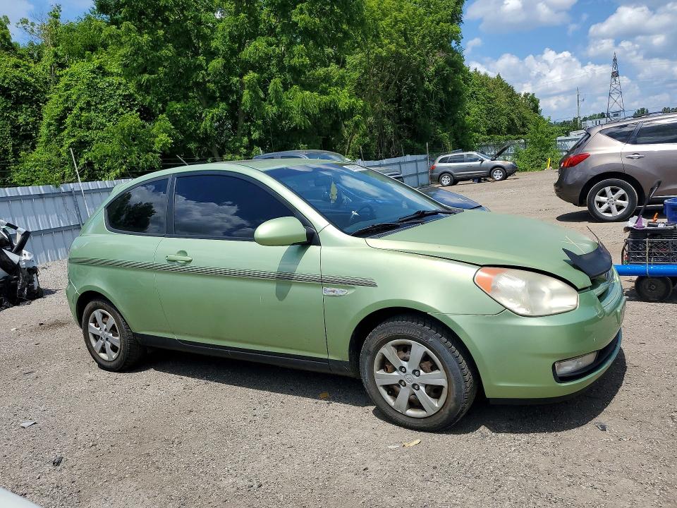 2007 Hyundai Accent მანქანა იყიდება აუქციონზე, vin: KMHCN35C57U017216, აუქციონის ნომერი: 58983966