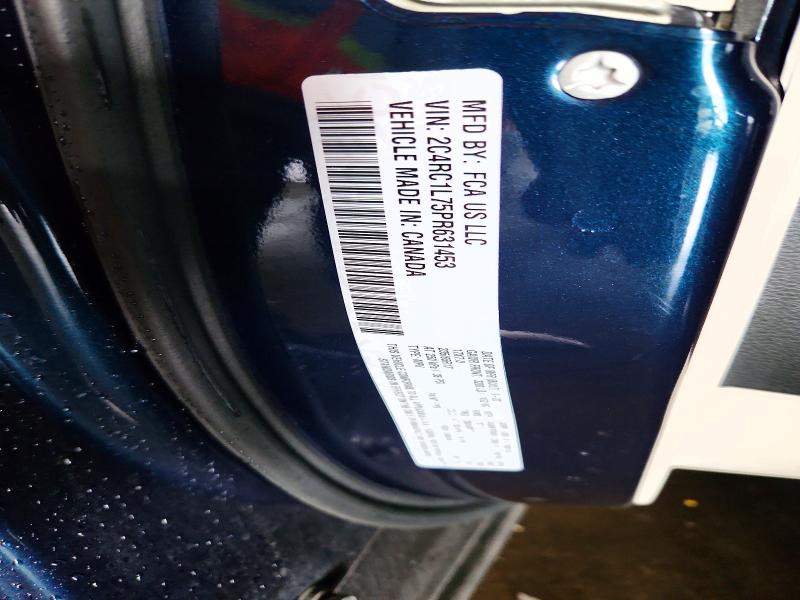 Продажа на аукционе авто 2023 Chrysler Pacifica, vin: 2C4RC1L75PR631453, номер лота: 59717376