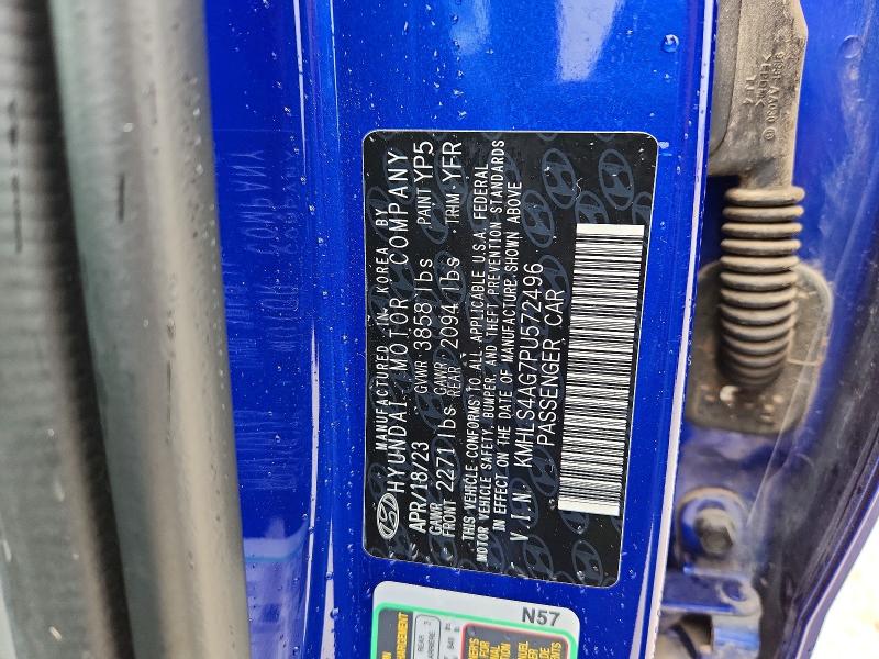 Продаж на аукціоні авто 2023 Hyundai Elantra, vin: KMHLS4AG7PU572496, номер лоту: 61208196