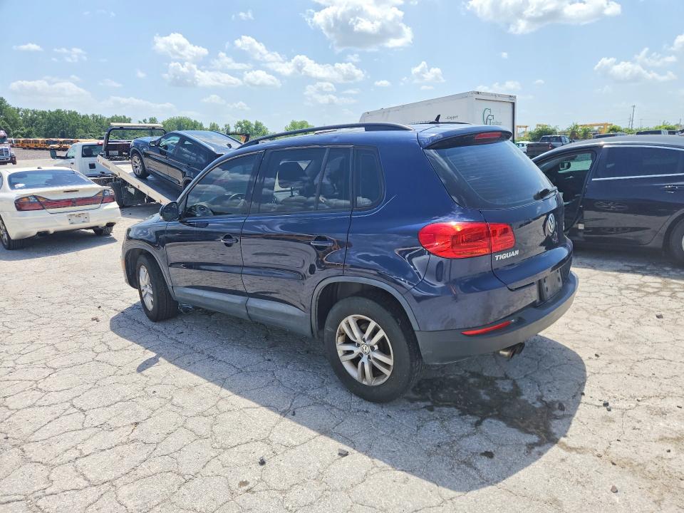 2016 Volkswagen Tiguan მანქანა იყიდება აუქციონზე, vin: WVGBV7AX2GW576299, აუქციონის ნომერი: 61721166