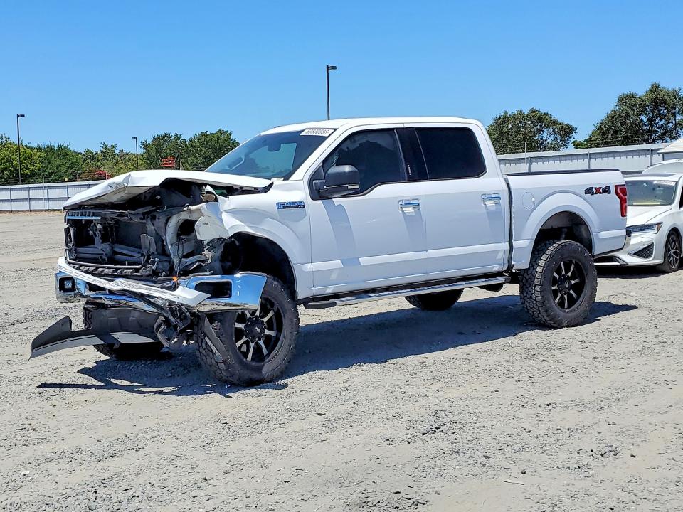 59830086 :رقم المزاد ، 1FTEW1EP6JKC35203 vin ، 2018 Ford F150 مزاد بيع