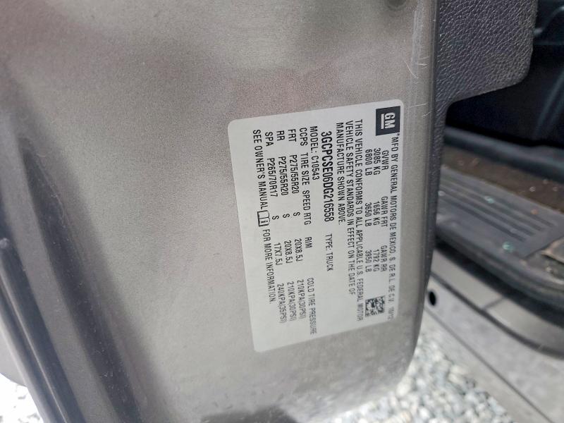Продажа на аукционе авто 2013 Chevrolet Silverado, vin: 3GCPCSE06DG216558, номер лота: 59638276