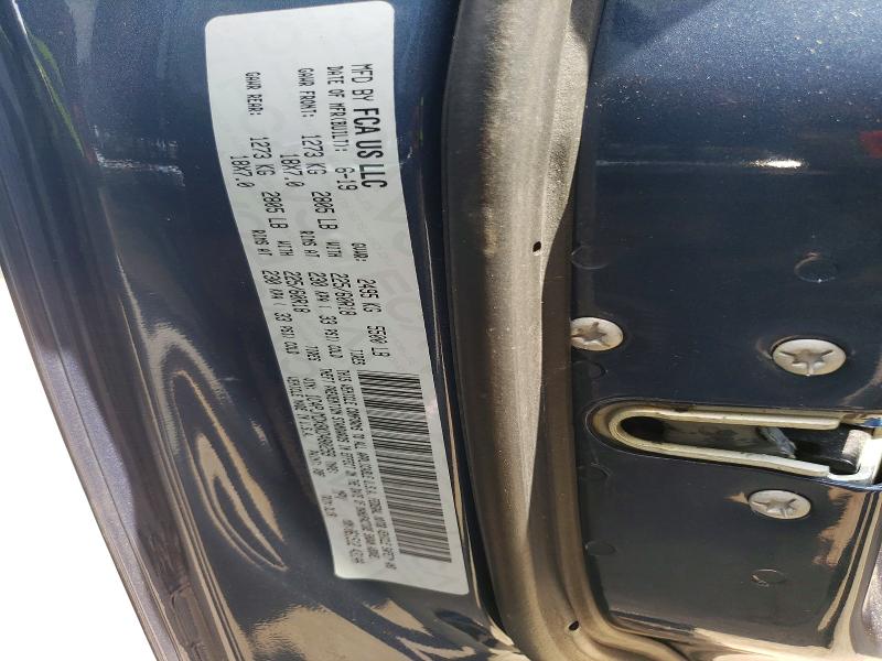 60201826 :رقم المزاد ، 1C4PJMDX8KD480259 vin ، 2019 Jeep Cherokee مزاد بيع