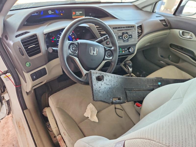 2012 Honda Civic მანქანა იყიდება აუქციონზე, vin: 19XFB2F54CE054920, აუქციონის ნომერი: 62080846