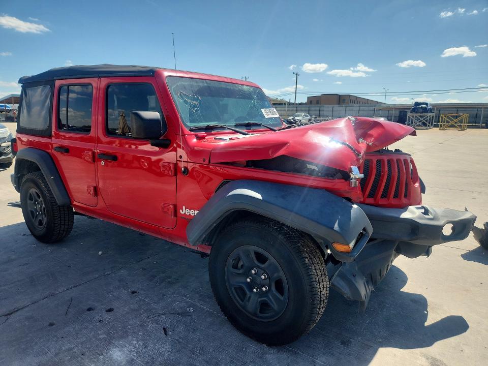 Продаж на аукціоні авто 2018 Jeep Wrangler Unlimited, vin: 1C4HJXDG4JW159618, номер лоту: 59796086