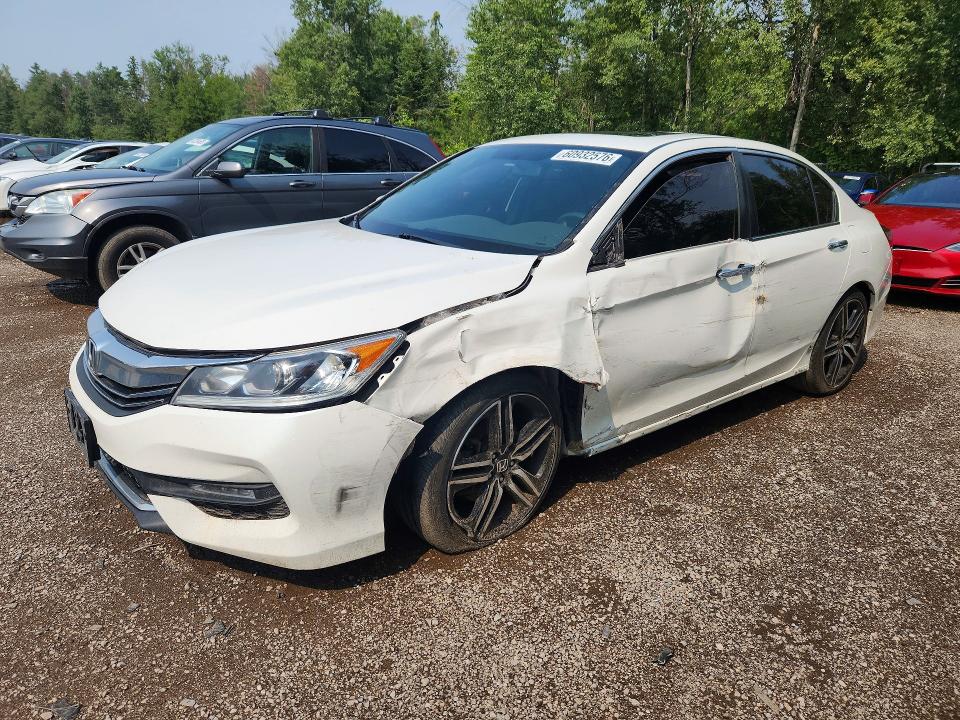 60932576 :رقم المزاد ، 1HGCR2E54HA808023 vin ، 2017 Honda Accord مزاد بيع