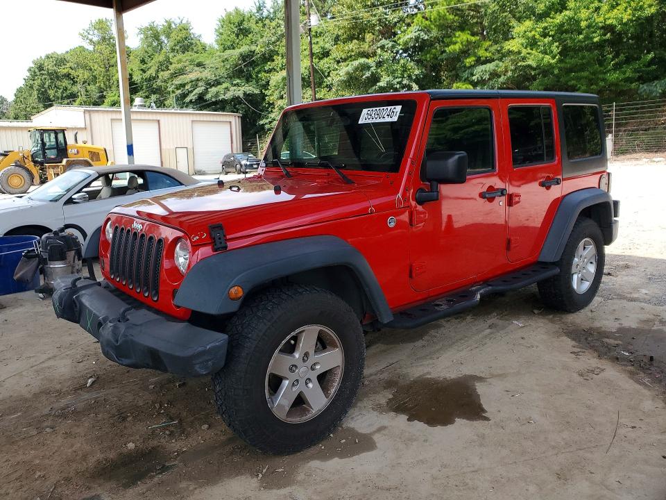 2016 Jeep Wrangler Unlimited მანქანა იყიდება აუქციონზე, vin: 1C4BJWDG5GL327356, აუქციონის ნომერი: 59390246