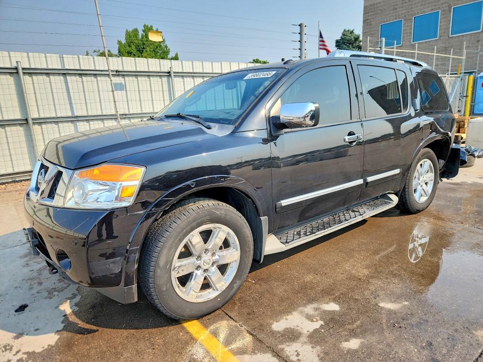 2013 Nissan Armada მანქანა იყიდება აუქციონზე, vin: 5N1BA0NE4DN615505, აუქციონის ნომერი: 59802486