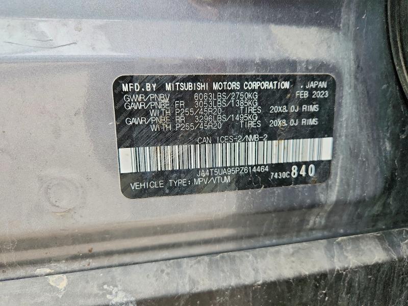 Aukcja sprzedaży 2023 Mitsubishi Outlander, vin: JA4T5UA95PZ614464, numer aukcji: 58485216