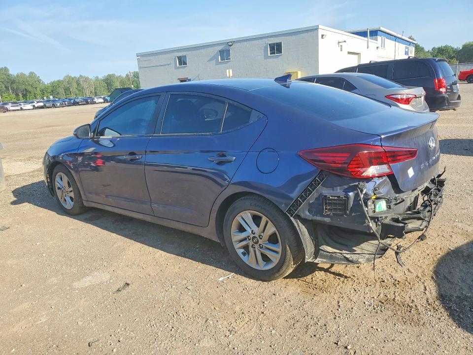 2019 Hyundai Elantra მანქანა იყიდება აუქციონზე, vin: KMHD84LFXKU889740, აუქციონის ნომერი: 60035826