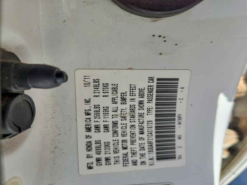 Продажа на аукционе авто 2012 Acura Tl, vin: 19UUA8F21CA016729, номер лота: 85636975