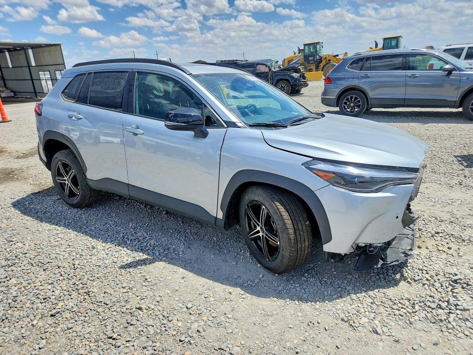 60573236 :رقم المزاد ، 7MUDAABG3SV134442 vin ، 2025 Toyota Corolla Cross مزاد بيع
