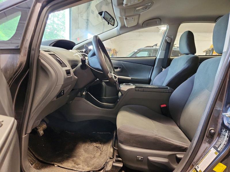 61531196 :رقم المزاد ، JTDZN3EU9D3213796 vin ، 2013 Toyota Prius Base 4d Hatchb مزاد بيع
