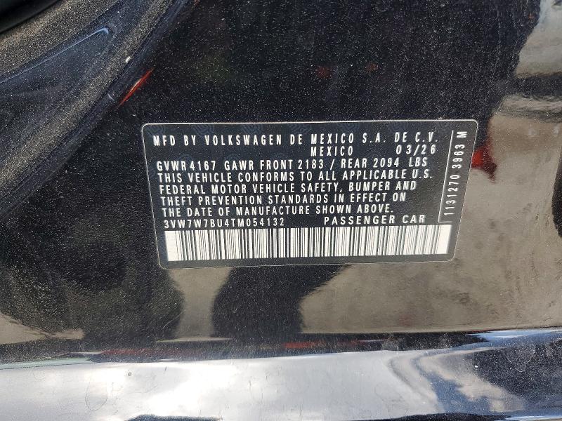 Aukcja sprzedaży 2026 Volkswagen Jetta, vin: 3VW7W7BU4TM054132, numer aukcji: 61605286