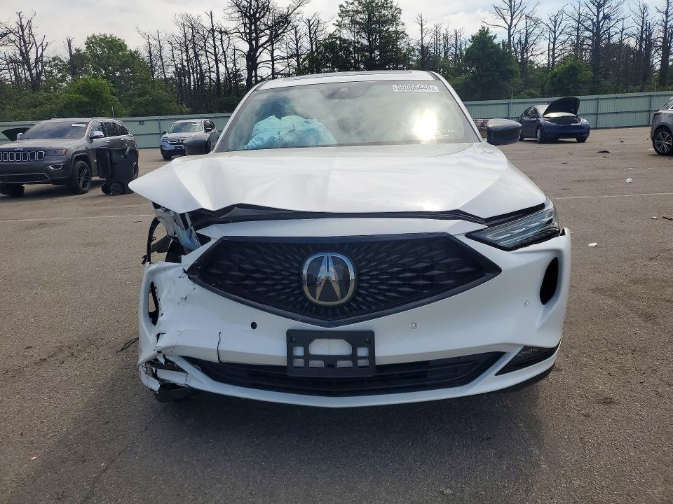 59056446 :رقم المزاد ، 5J8YE1H01NL008985 vin ، 2022 Acura Mdx مزاد بيع