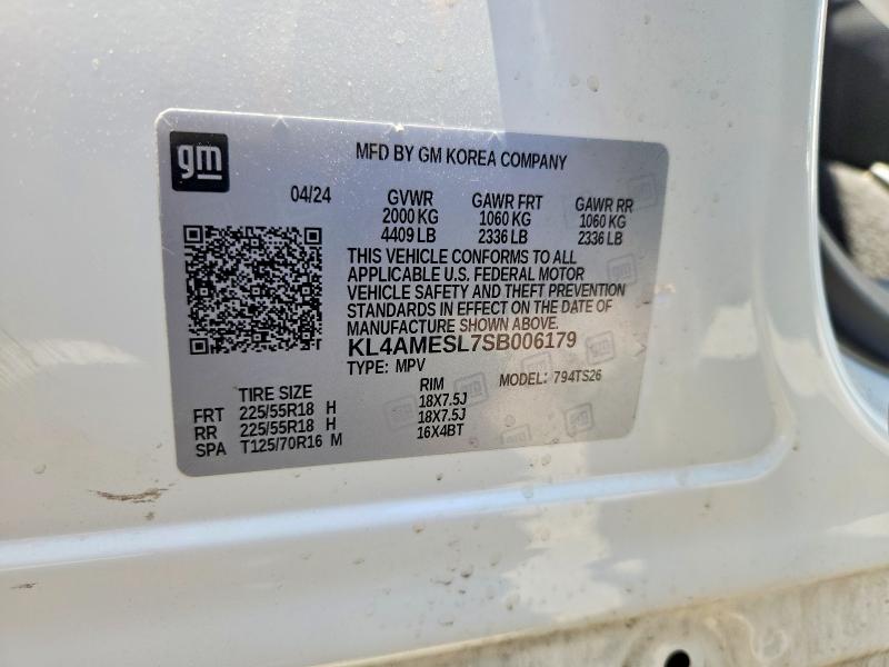 Продаж на аукціоні авто 2025 Buick Encore Gx, vin: KL4AMESL7SB006179, номер лоту: 61743456