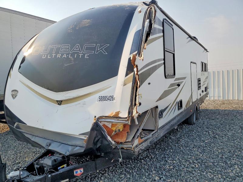 58885426 :رقم المزاد ، 4YDT26020MB455708 vin ، 2021 Trlr Outback 25 Ft مزاد بيع