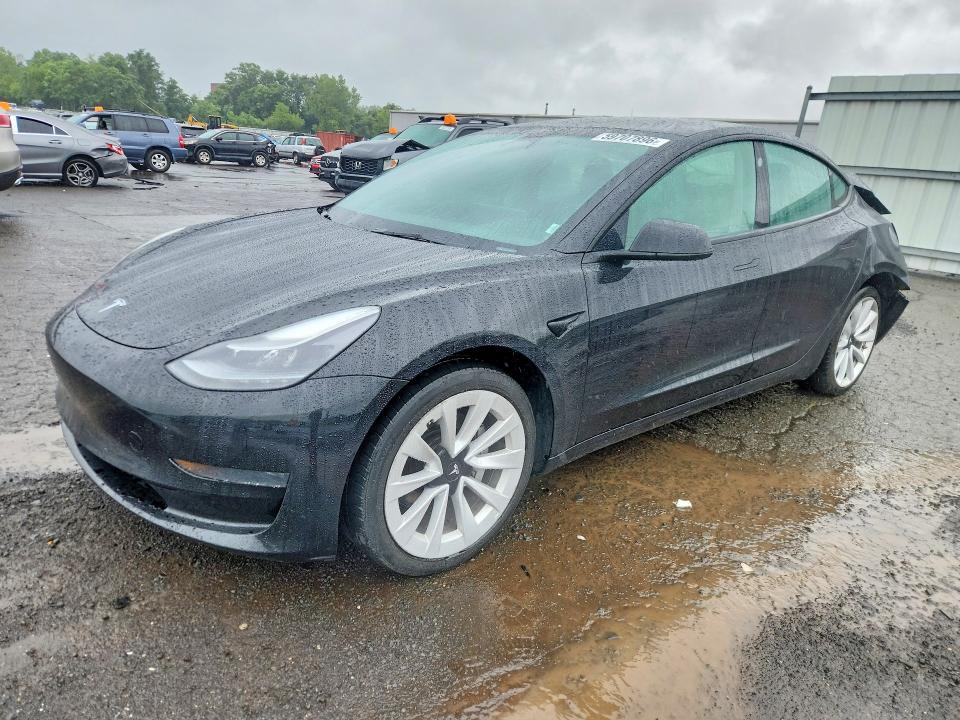 Продажа на аукционе авто 2022 Tesla Model 3, vin: 5YJ3E1EA9NF190718, номер лота: 59707896