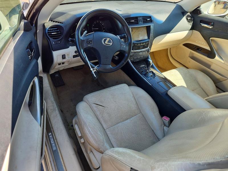 Продаж на аукціоні авто 2010 Lexus Is, vin: JTHFE2C20A2502936, номер лоту: 60995396