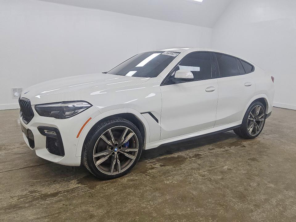2021 Bmw X6 მანქანა იყიდება აუქციონზე, vin: 5UXCY8C01M9E51232, აუქციონის ნომერი: 62253256