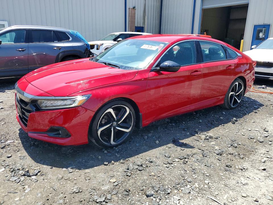 Продажа на аукционе авто 2021 Honda Accord, vin: 1HGCV1F42MA121726, номер лота: 59576196