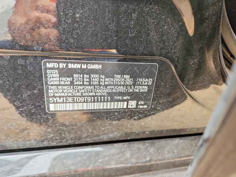 Aukcja sprzedaży 2026 Bmw X5, vin: 5YM13ET09T9111111, numer aukcji: 61431666