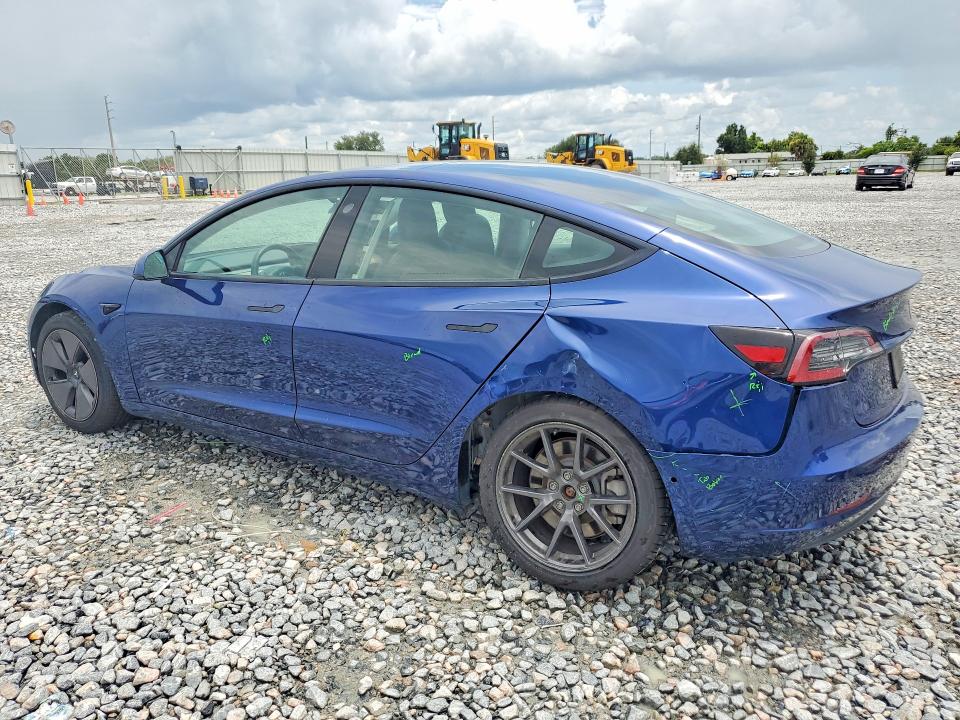 2021 Tesla Model 3 მანქანა იყიდება აუქციონზე, vin: 5YJ3E1EBXMF869193, აუქციონის ნომერი: 63284146