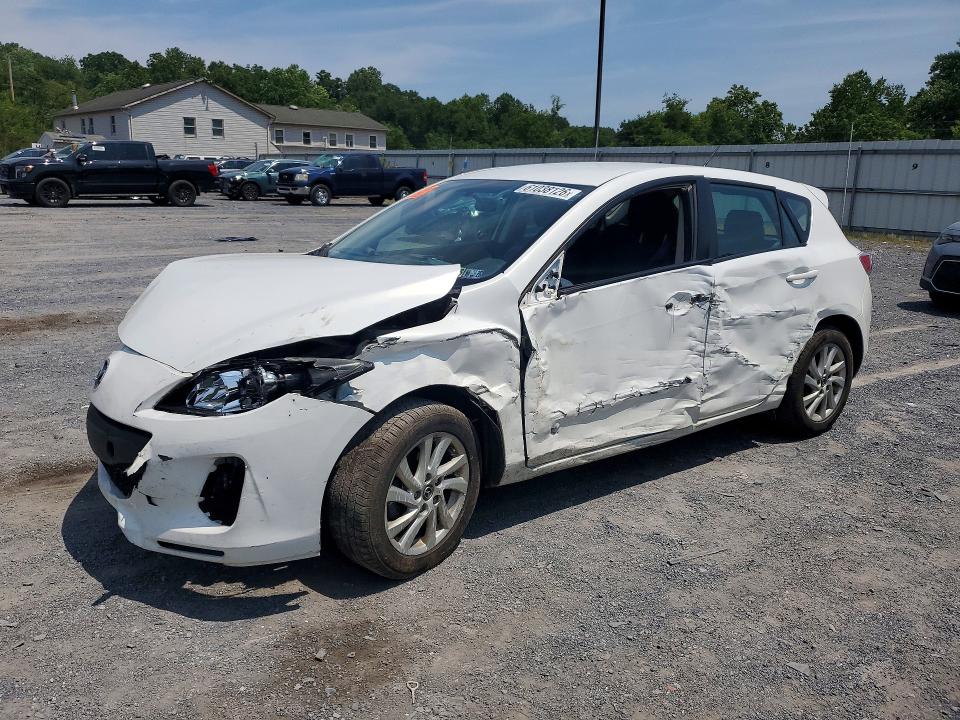 2013 Mazda 3 მანქანა იყიდება აუქციონზე, vin: JM1BL1L89D1713860, აუქციონის ნომერი: 61038126
