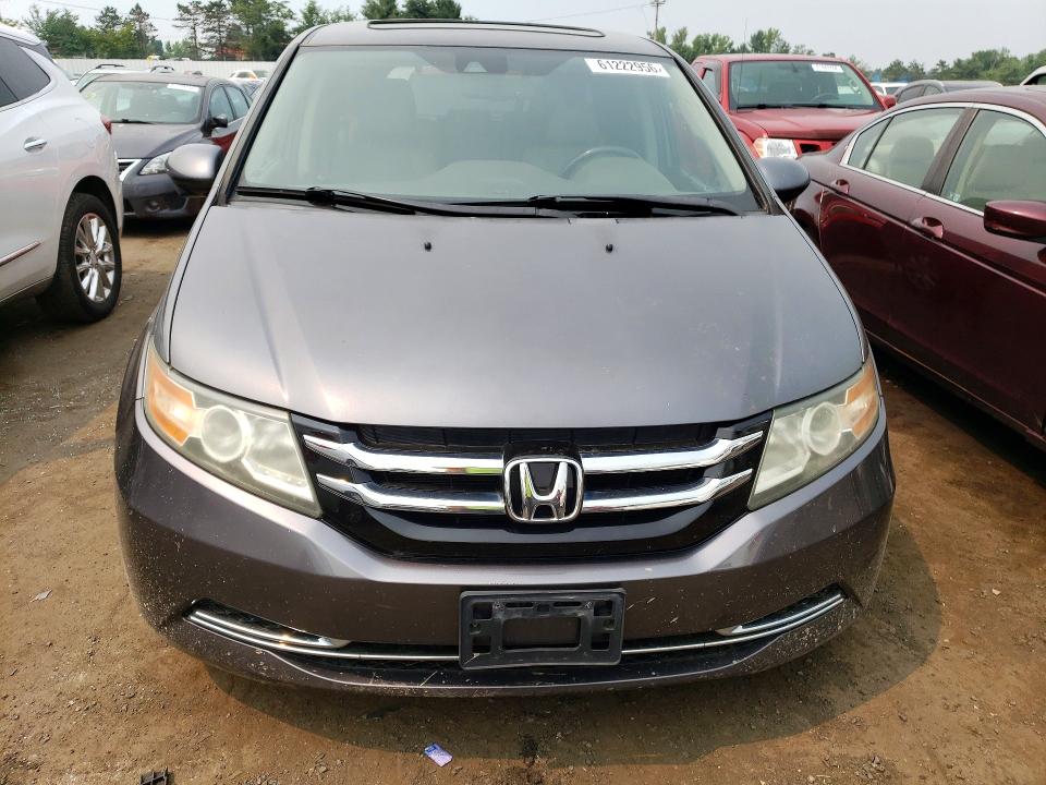 61222956 :رقم المزاد ، 5FNRL5H60EB010640 vin ، 2014 Honda Odyssey مزاد بيع