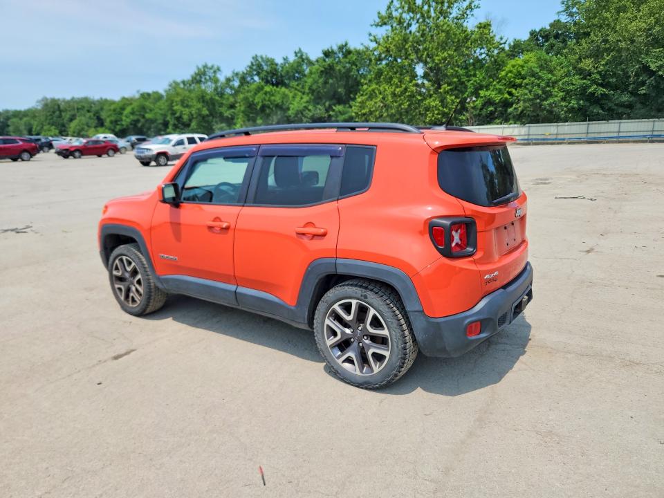 61174056 :رقم المزاد ، ZACCJBBT8GPD29742 vin ، 2016 Jeep Renegade مزاد بيع