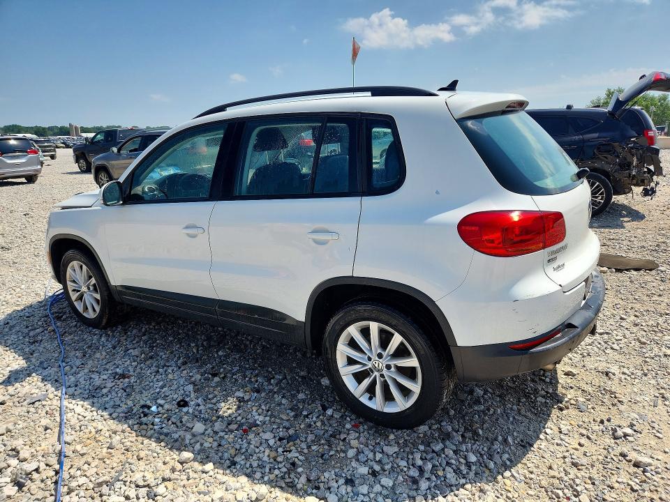 2017 Volkswagen Tiguan მანქანა იყიდება აუქციონზე, vin: WVGBV7AX2HK048738, აუქციონის ნომერი: 59895366