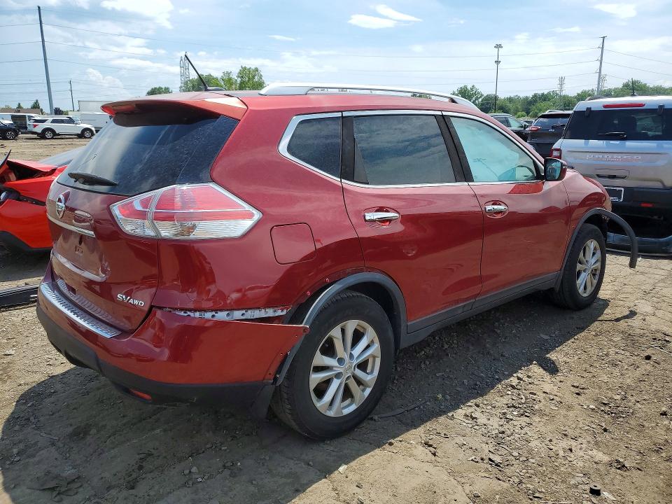 Aukcja sprzedaży 2016 Nissan Rogue, vin: KNMAT2MV6GP699634, numer aukcji: 60064006