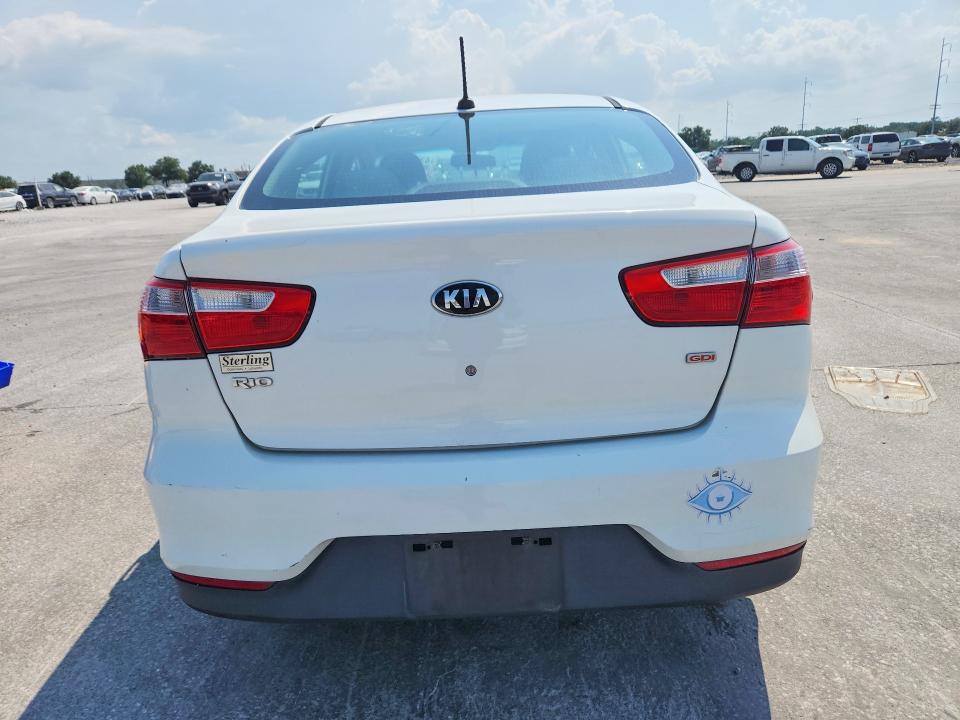 2016 Kia Rio მანქანა იყიდება აუქციონზე, vin: KNADM4A31G6608989, აუქციონის ნომერი: 63303876