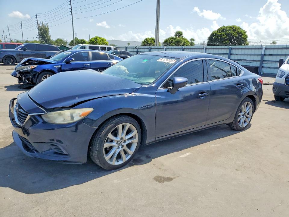 61476806 :رقم المزاد ، JM1GJ1V51G1450492 vin ، 2016 Mazda 6 مزاد بيع