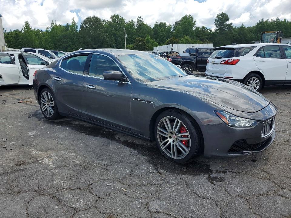 2016 Maserati Ghibli მანქანა იყიდება აუქციონზე, vin: ZAM57RTA1G1175027, აუქციონის ნომერი: 60557266