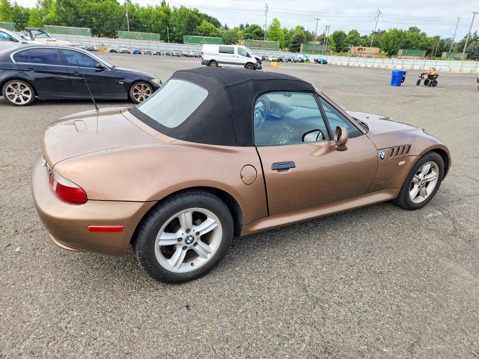 63172366 :رقم المزاد ، WBACN33491LM02420 vin ، 2001 Bmw Z3 مزاد بيع