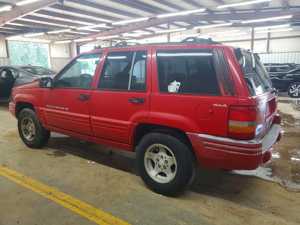 60372376 :رقم المزاد ، 1J4GZ48Y4WC287415 vin ، 1998 Jeep Grand Cherokee مزاد بيع