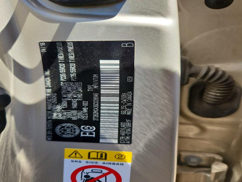 63149046 :رقم المزاد ، 2T2BZMCA3GC028946 vin ، 2016 Lexus Rx 350 مزاد بيع
