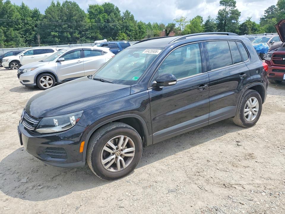 2017 Volkswagen Tiguan მანქანა იყიდება აუქციონზე, vin: WVGBV7AX2HK003802, აუქციონის ნომერი: 60428906