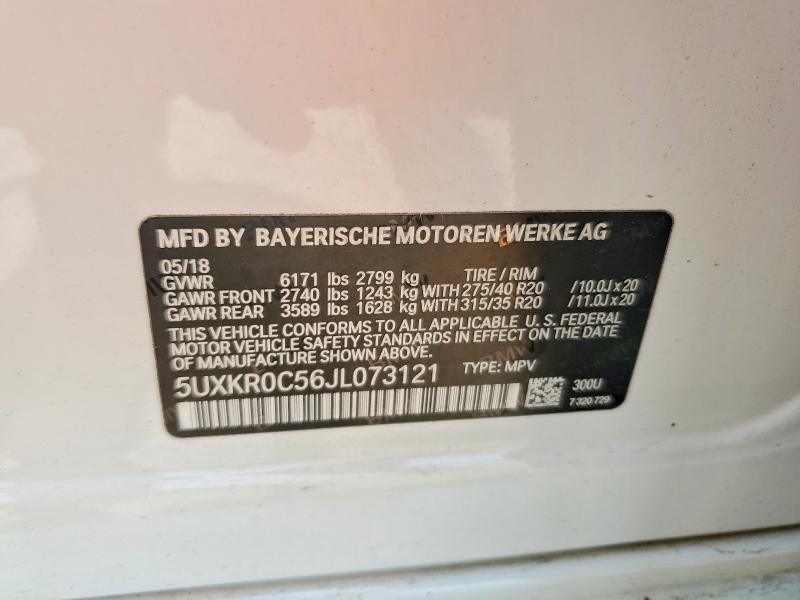 Продажа на аукционе авто 2018 Bmw X5, vin: 5UXKR0C56JL073121, номер лота: 61152926