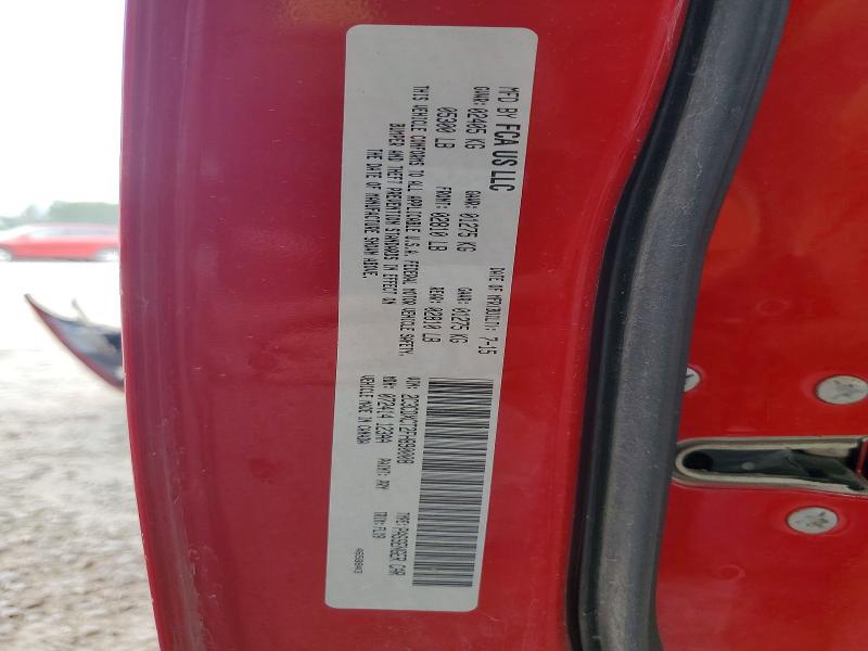 Auction sale of the 2015 Dodge Charger, vin: 2C3CDXCT2FH890008, lot number: 63145826
