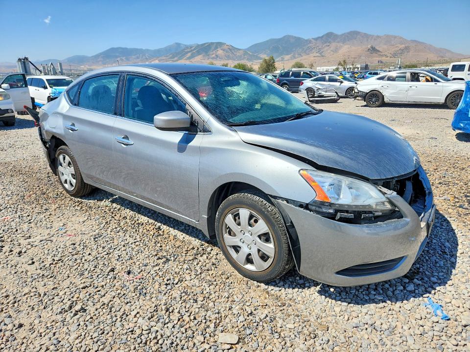63417826 :رقم المزاد ، 3N1AB7AP6EY282745 vin ، 2014 Nissan Sentra مزاد بيع