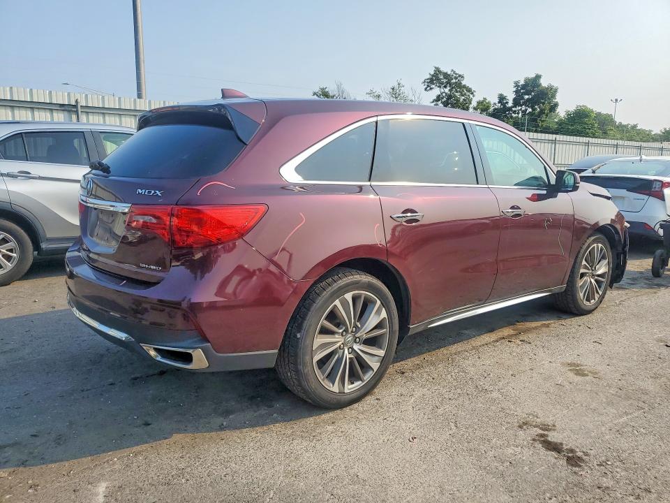 62610846 :رقم المزاد ، 5FRYD4H57HB003410 vin ، 2017 Acura Mdx مزاد بيع